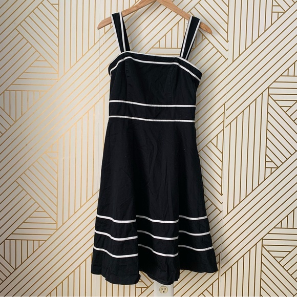 White House Black Market Strapless Sleeveless Dress Convertible Fit & Flare - Picture 11 of 12